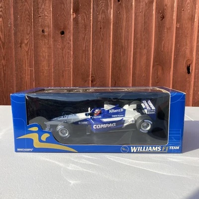 WILLIAMS F1 BMW #6 Juan Pablo MONTOYA FW22 SHOWCAR  2001 MINICHAMPS 1:18 - Image 1 of 4