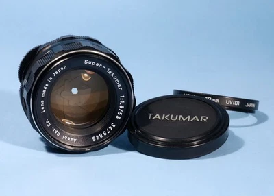 Pentax Asahi Super Takumar 55mm f/1.8 Prime Lens * M42 Screw Mount - Image 1 of 4