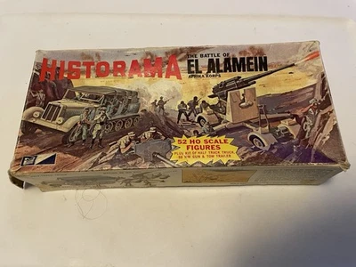 MPC HISTORAMA 8001-150 Afrika Korps THE BATTLE OF EL ALAMEIN Diorama Model Kit - Image 1 of 4