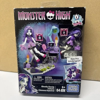 Monster High Columna de Chismes Fantasmales Mega Bloks Juego Spectra Vondergiest Nuevo en Caja Foto 1 de 4