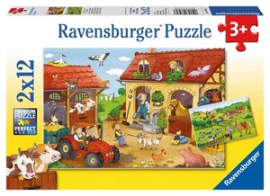 Working on the Farm Jigsaw Puzzle 2x12Piece - Ravensburger - Picture 1 of 1