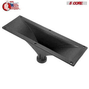 5Core Screw On Compression Driver Horn Tweeter Throat 15X5 ABS Build Heavy Duty - Picture 1 of 13