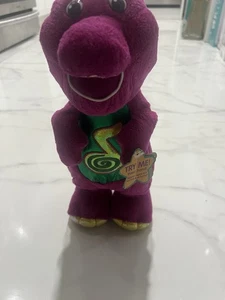 Barney 2002 Fisher-Price Dino Dance Barney Plüschtier GETESTET FUNKTIONIERT - Bild 1 von 6