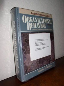 Organizational Behavior Fourth Edition by Stephen Robbins (Hardcover, NEW) - Imagen 1 de 1