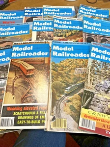 1978 Complete Set Of Model Railroader Magazines- 12 Volumes - Imagen 1 de 7