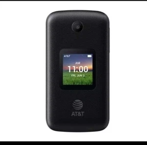 TCL CLASSIC 4058R AT&T 4G LTE Flip Phone 8GB Grade A Condition - Picture 1 of 3