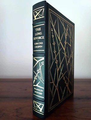 Franklin Library The Long Divorce RARE LIKE NEW Edmund Crispin Detective Classic - Image 1 of 4
