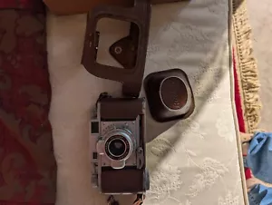 Vintage Ricoh "35" Camera Riken Ricomat w/ Leather Case - Picture 1 of 10
