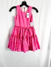 ZOE LTD Pink tutu ballerina dress kids zip up dress $190