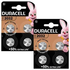 Duracell 2032 Battery CR2032 BR2032 DL2032 Coin Cell Lithium Batteries 3v Button - Picture 1 of 18