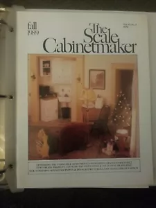 The Scale Schrankmacher Puppenhaus Miniaturen Herbst 1989 Vol 13 Nr. 3 - Bild 1 von 1