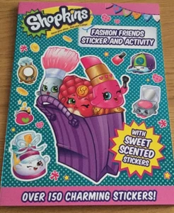 Shopkins - Moda Friends - Adesivo E Attività - Nuovo - Bild 1 von 4