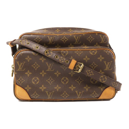 LOUIS VUITTON（LV） Borsa a tracolla Louis Vuitton LV GHW Nile M45244 monogramma marrone