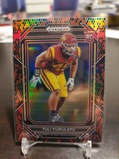 2023 Panini Select Draft Picks Tuli Tuipuloto Snakeskin Prizm Parallel SSP RC 