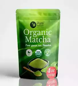 Pure Nutrition Organic Matcha Pure Green Tea Powder - 4oz - Picture 1 of 6