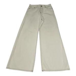 NSF Women’s Wide Legs Size 28 Light Wash Blue High Rise Made In USA RN#46959 - Picture 1 of 16