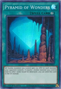 YGO-4x-Near Mint-Pyramid of Wonders - SESL-EN057 - Super Rare - 1st Edition-Secr - Picture 1 of 1