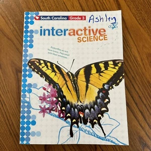 Savvas South Carolina Interactive Science Workbook Grade 3 - Homeschooling - Picture 1 of 4