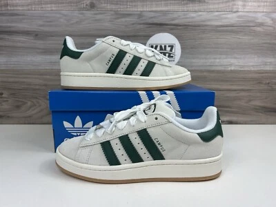 *Adidas Campus Originals 00s White Green Gum Casual (JQ7784) New Authentic Women - Image 1 of 4