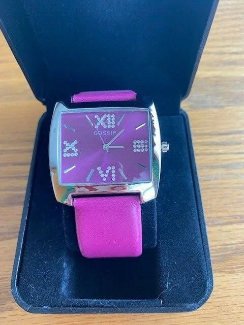 Reloj Gossip para mujer - púrpura - parte posterior de acero inoxidable Foto 1 de 1