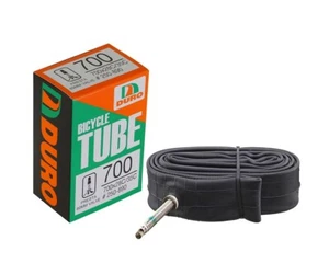 DURO BICYCLE 700 x 28c/32c/35c TUBE 60MM STANDARD PRESTA/FRENCH VALVE. - Picture 1 of 1