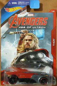 Hot Wheels THOR BUZZ BOMB ~ Marvel Avengers Age of Ultron ~ 2015 NIP - Picture 1 of 1