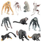 10Pcs Zoo Jungle Animal Figure Model Chimpanzees Baboon Monkey Kids Toys Gifts