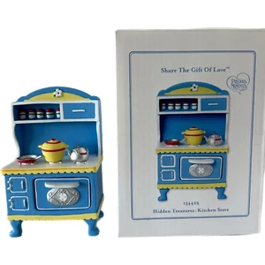 Precious Moments Hidden Treasures Kitchen Stove 154429 Figurine Heart Of Home - Picture 1 of 14