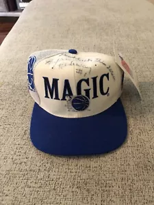 VTG Sports Specialties Orlando Magic Snapback 90s Hat Signed By Penny Hardaway - Picture 1 of 11