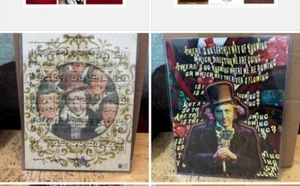 WILLY WONKA & the Chocolate FACTORY 11x14 1 SIGNED PRINT & 1 Wilder Art Print - Picture 1 of 5