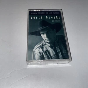 Garth Brooks No Fences Cassette Tape 1990 Capitol Records - Foto 1 di 4