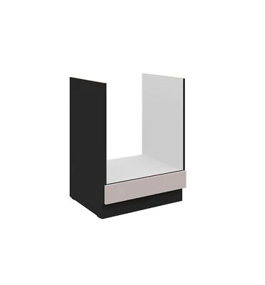 Küchen Herdunterschrank 60 cm Küche ARONA Kaschmir beige Küchenzeile Küchenblock - Bild 1 von 4