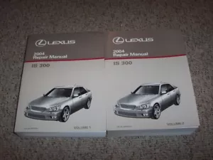 2004 Lexus IS300 Sedan Wagon Shop Service Repair Manual 3.0L - Bild 1 von 1