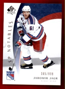 2005-06 SP Authentic #103 Jaromir Jagr 165/999 - Picture 1 of 2