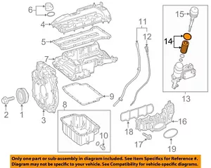 MERCEDES OEM 14-16 E250 Engine-Oil Filter 6511800109 - Picture 1 of 2