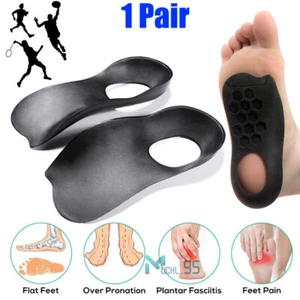 Plantillas ortopédicas 3/4 para zapatos Soporte de arco alto para pasteles planos - Imagen 1 de 21