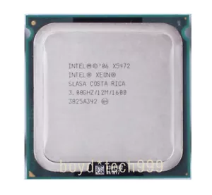 Intel Xeon X5472 3.0GHz 12M 1600MHz LGA 775/Socket T CPU Processor - Picture 1 of 2