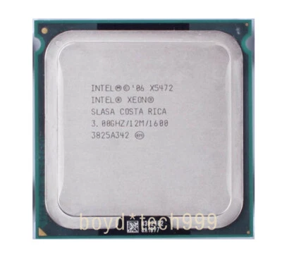 Intel Xeon X5472 3.0GHz 12M 1600MHz LGA 775/Socket T CPU Processor - Image 1 of 2