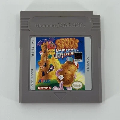 Spud’s Adventure Game Boy Cartridge Only Nintendo Authentic Tested - Image 1 of 3