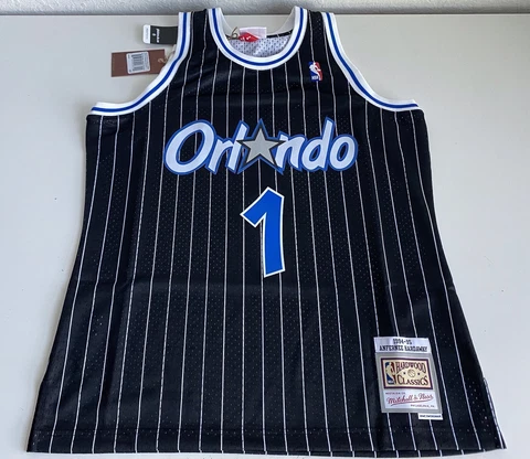 Mitchell & Ness NBA Swingman Alternate Jersey Magic 94 Anfernee Hardaway Men’s L Cover