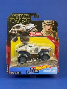 Star Wars REY All Terrain Hot Wheels Character Cars - Picture 1 of 2