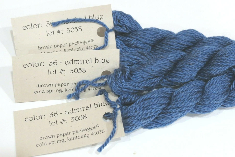 Silk & Ivory 50% Silk / 50% Wool Needlepoint Thread, Fiber - Brown Paper Pkg - Image 1 of 1