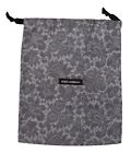 DOLCE & GABBANA Dustbag Cover Bag Gray Floral Lace Drawstring Shoebag 33cm x26cm