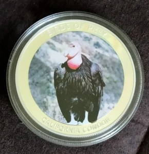 Malawi 10 Kwacha 2010 California Condor Birds of Prey Proof Coin - Picture 1 of 2