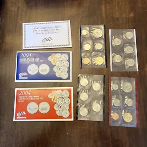 2004 Uncirculated Coin Set U.S Mint Government Packaging OGP COA - Picture 1 of 1