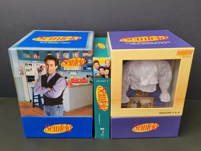 MINT! Seinfeld First Six Seasons DVD GIFT SET Puffy Shirt Salt Shaker Cards OOP - Image 1 of 4