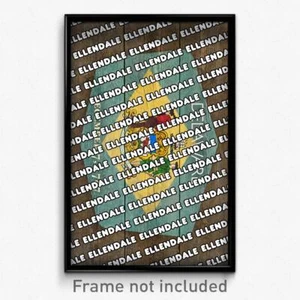 Póster de Ellendale Delaware (impresión de recuerdo de ciudad 11x17 DE) - Imagen 1 de 1