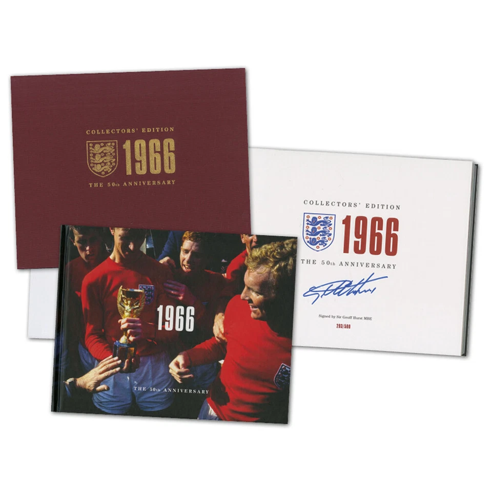 Geoff Hurst Signed Book - Image 1 of 1