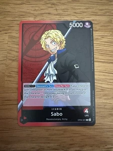 Sabo Leader OP05-001 One Piece Awakening of the New Era - Picture 1 of 2