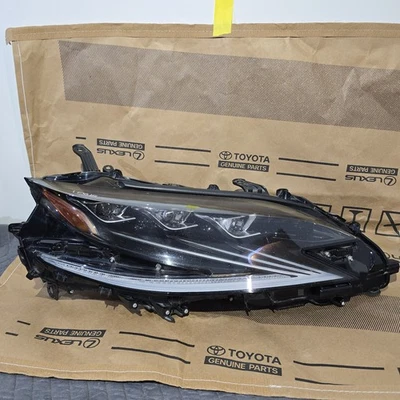 2018 2019 2020 2021 Lexus LS500 LS500h Headlight Right Passenger OEM LED Lamp - Image 1 of 4